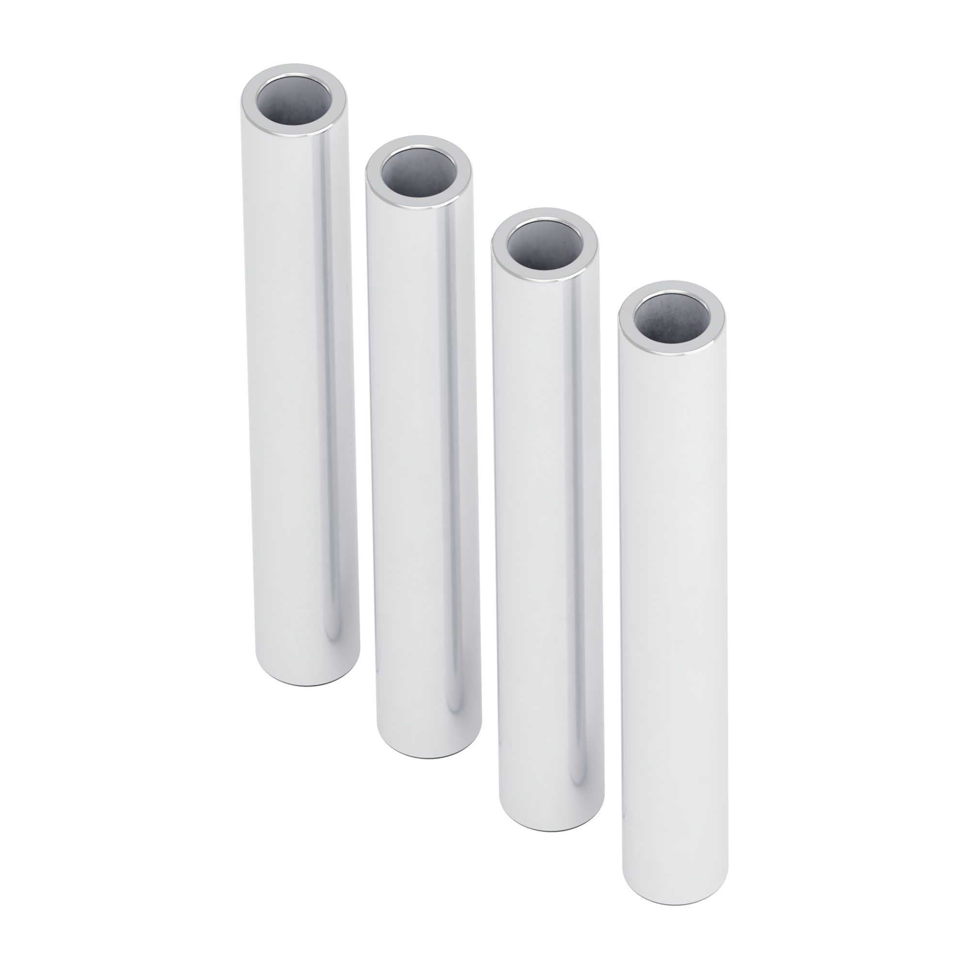 1502 Series 4mm ID Spacer (6mm OD, 43mm Length) - 4 Pack - goBILDA®
