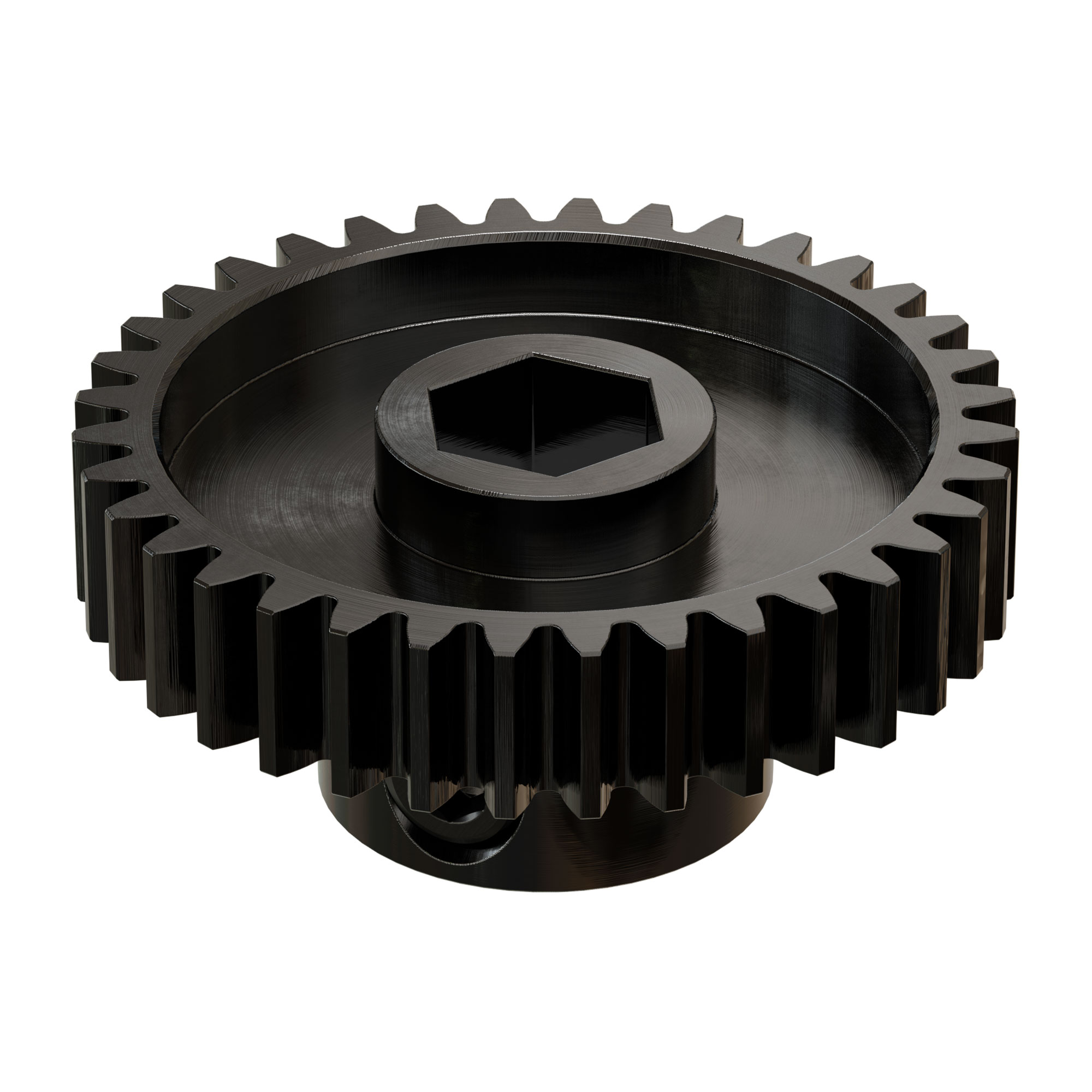 2303 Series Steel, MOD 0.8 Pinion Gear (8mm REX® Bore, 36 Tooth