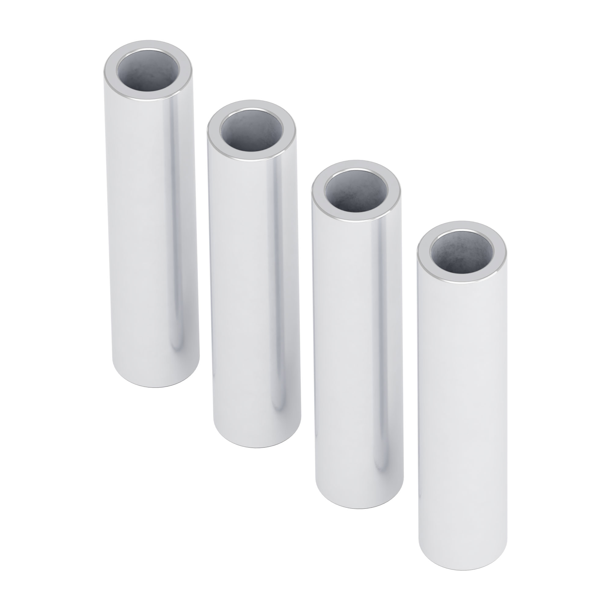 1502 Series 4mm ID Spacer (6mm OD, 27mm Length) - 4 Pack - goBILDA®