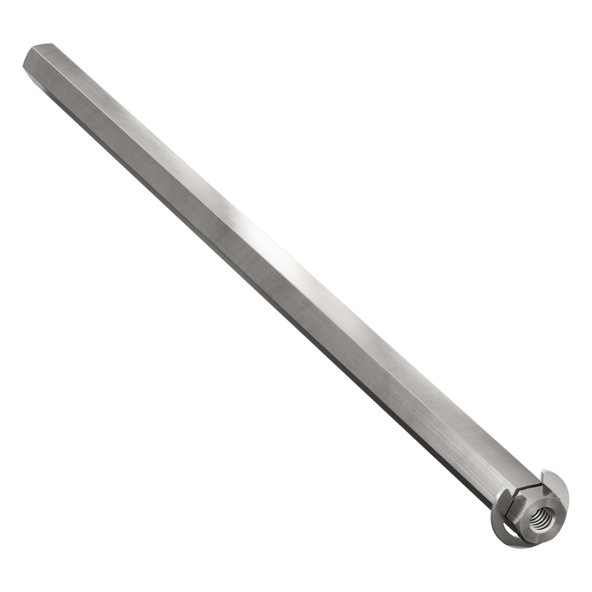 フランス RIGIDA製ビンテージリム Chrolux Chromage 8mm REX™ Shaft with E-Clip (Stainless Steel, 192mm Length