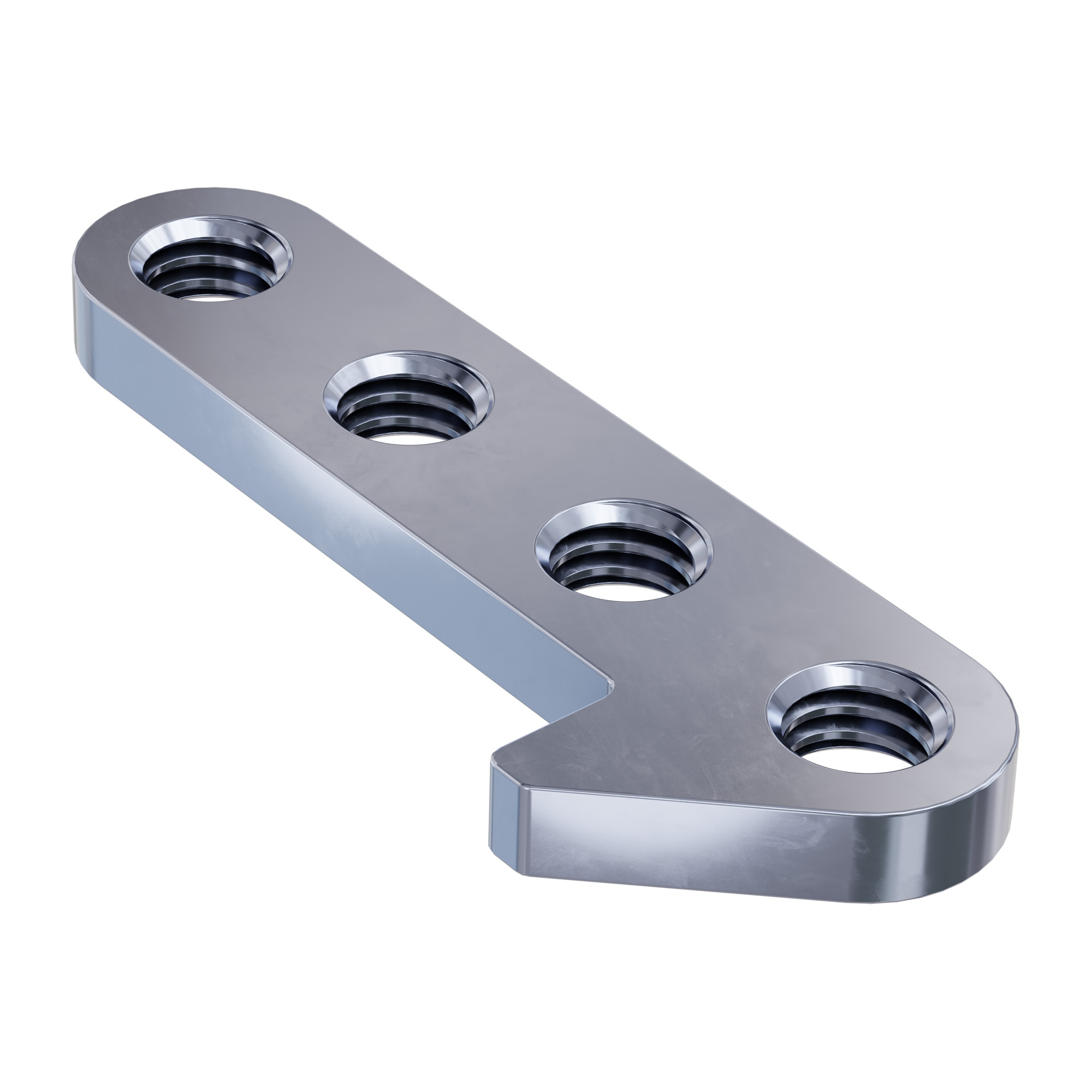 Steel End-Stop for Viper-Slide (1-1) - 6 Pack - goBILDA®