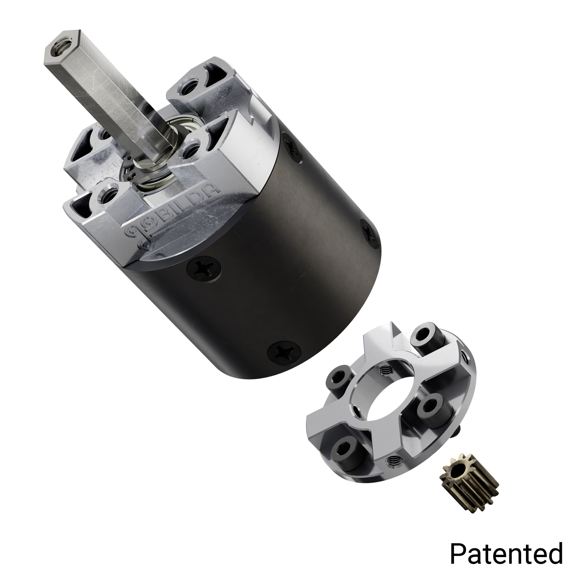 5103 Series Planetary Gearbox (19.2:1 Ratio, 24mm Length 8mm REX