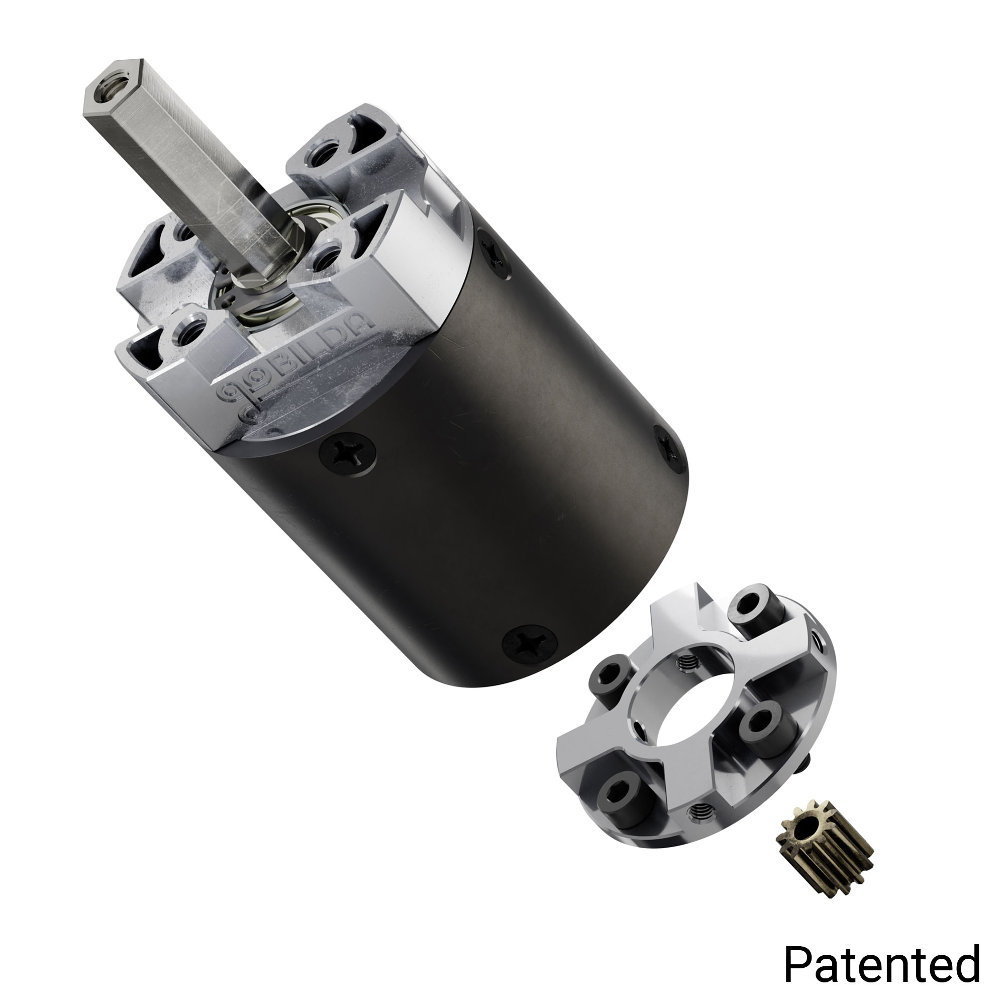 5103 Series Planetary Gearbox (99.5:1 Ratio, 24mm Length 8mm REX