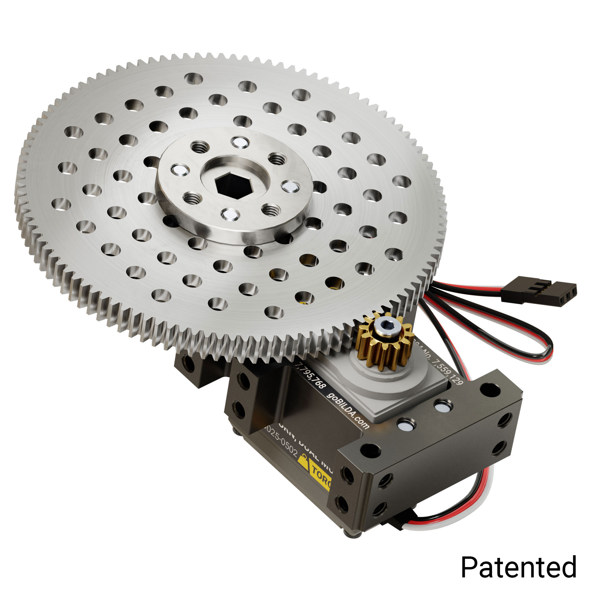 rik　9 Stingray-9 Servo Gearbox (1.50 sec/60°, 6.7 RPM, 3150 oz-in