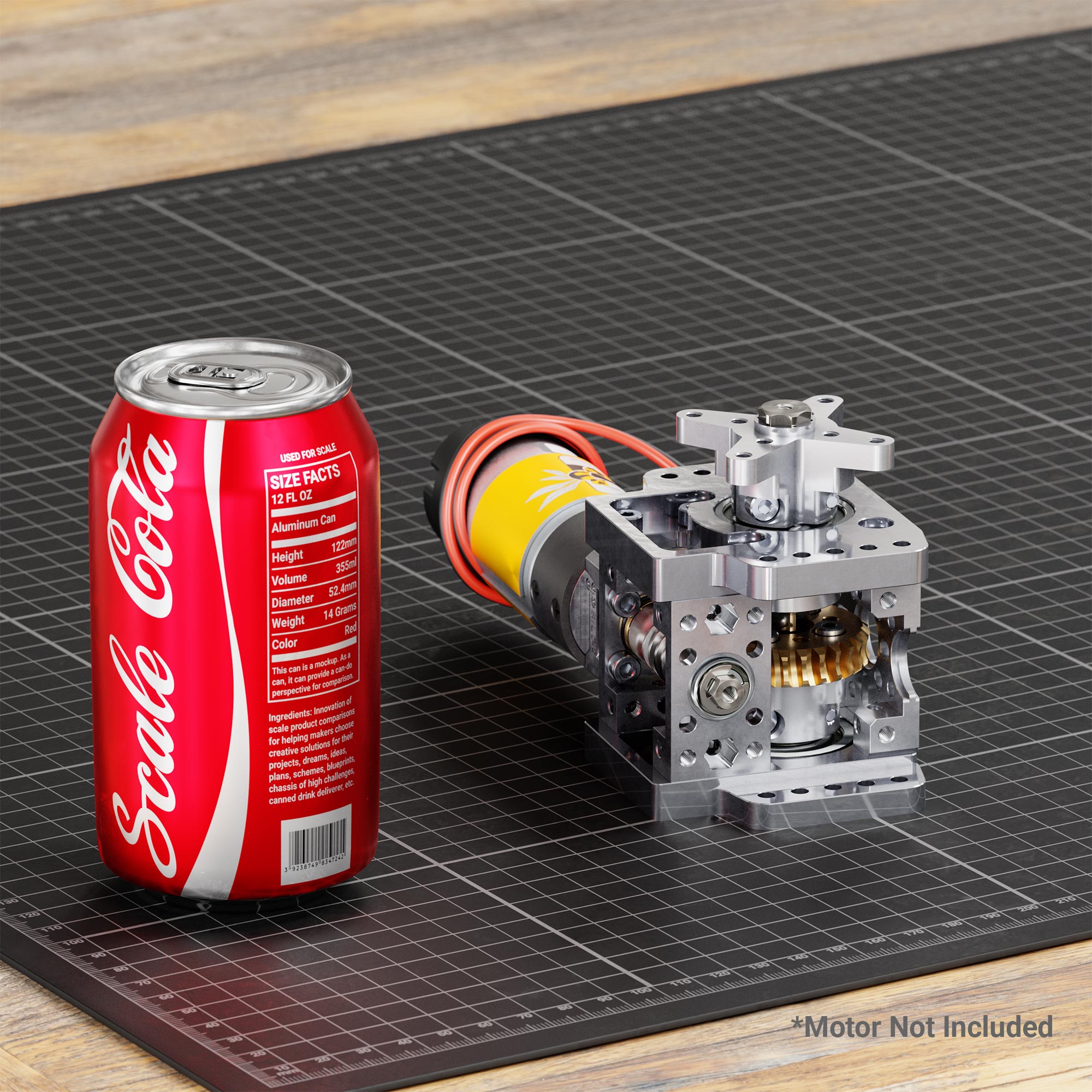 Super-Duty Worm Drive Gearbox (28:1 Ratio) - goBILDA® Super-Duty Worm Drive Gearbox (28:1 Ratio) - goBILDA®