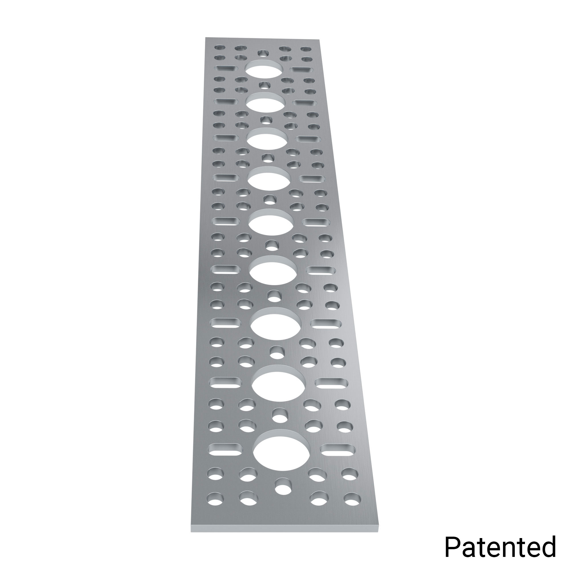 1123 Series Pattern Plate (1 x 9 Hole, 43 x 240mm) - goBILDA®