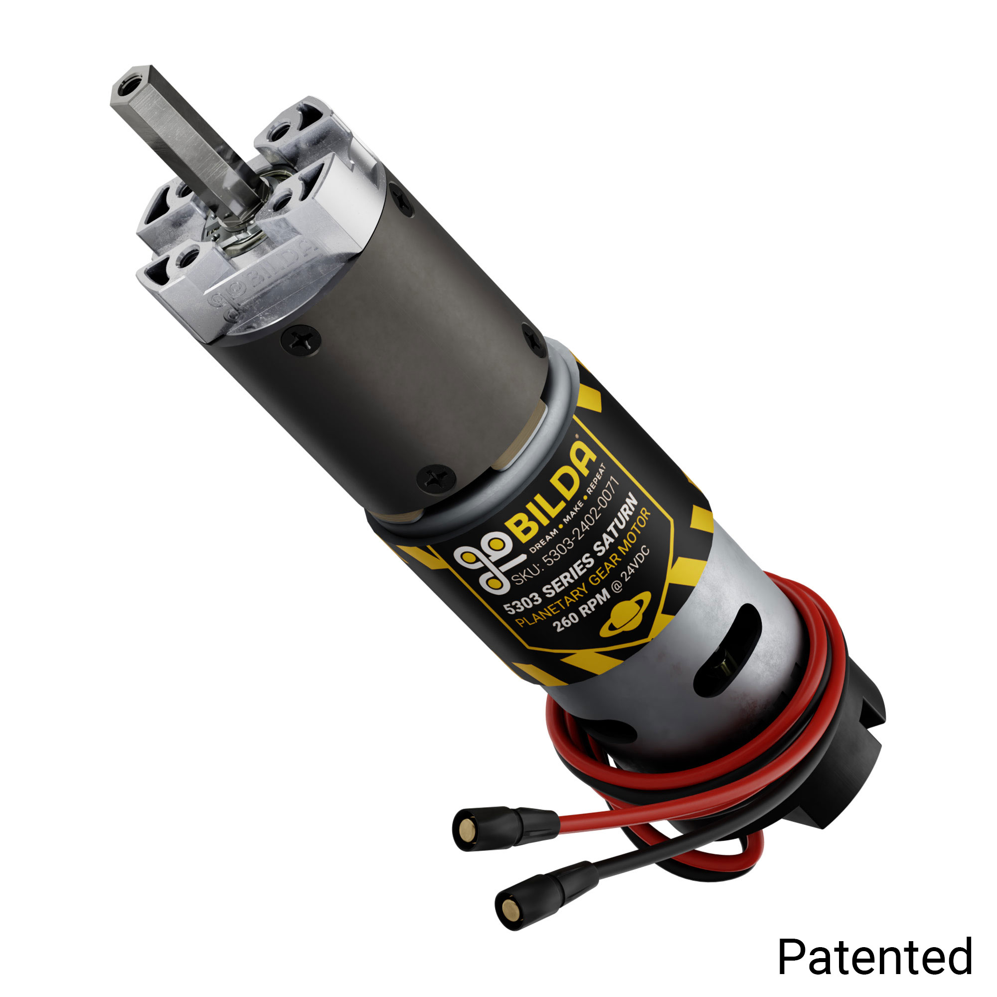 sunflower171707ページ 5303 Series Saturn Planetary Gear Motor (71.2:1 Ratio, 24mm Length