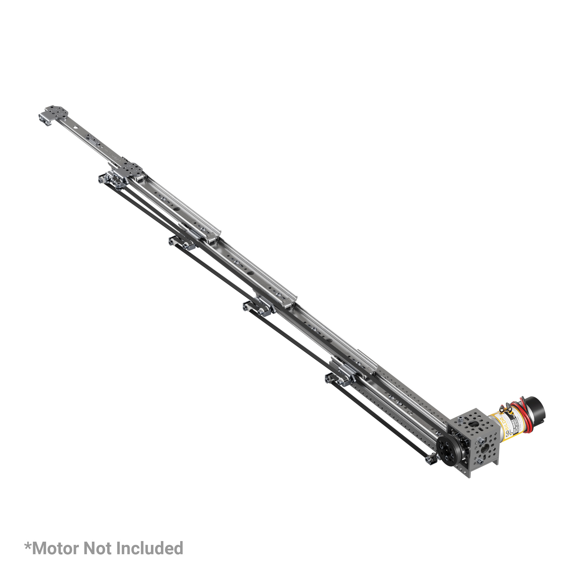 4 Stage Viper-Slide Kit (Belt-Driven, 240mm Slides) - goBILDA®