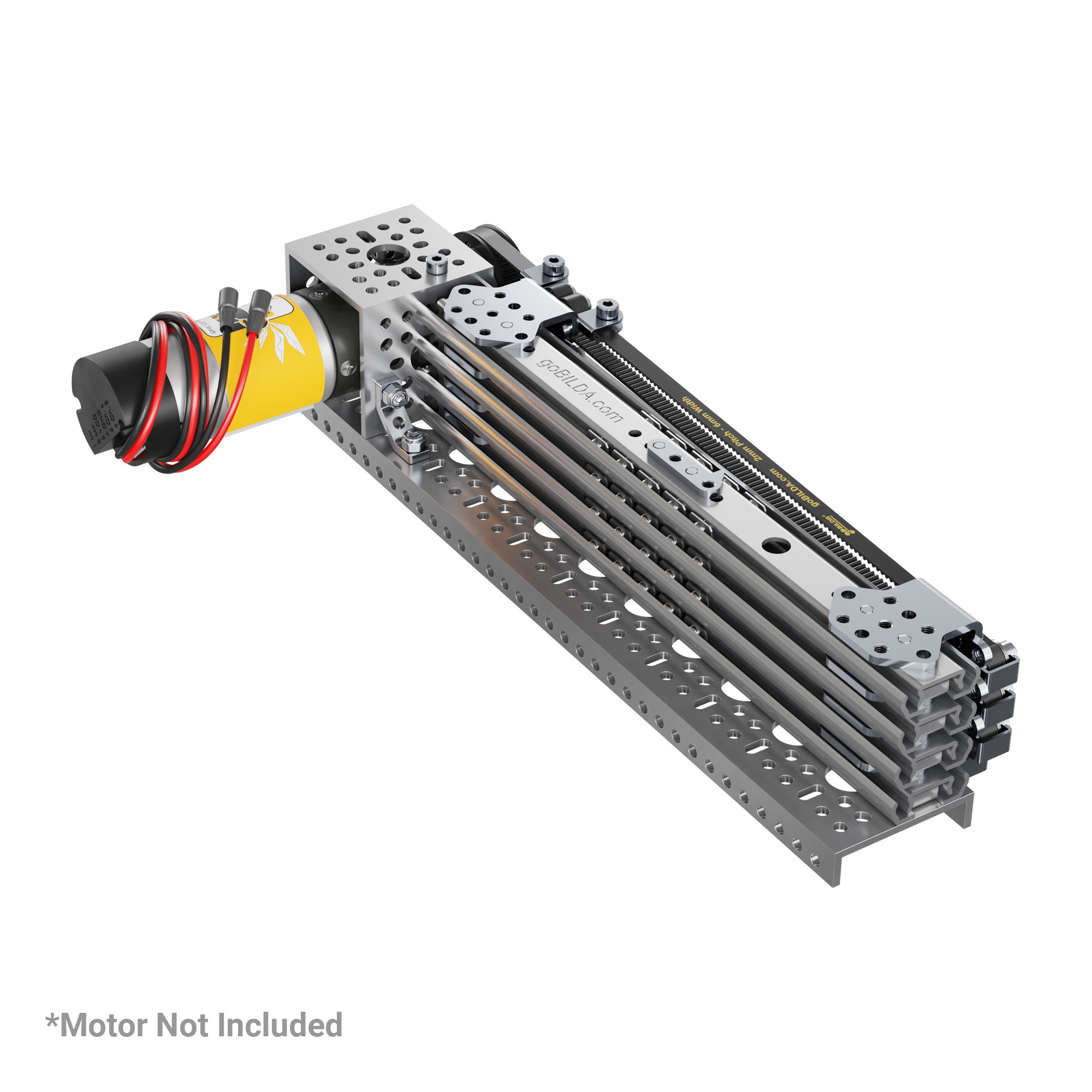 4 Stage Viper-Slide Kit (Belt-Driven, 240mm Slides) - goBILDA®