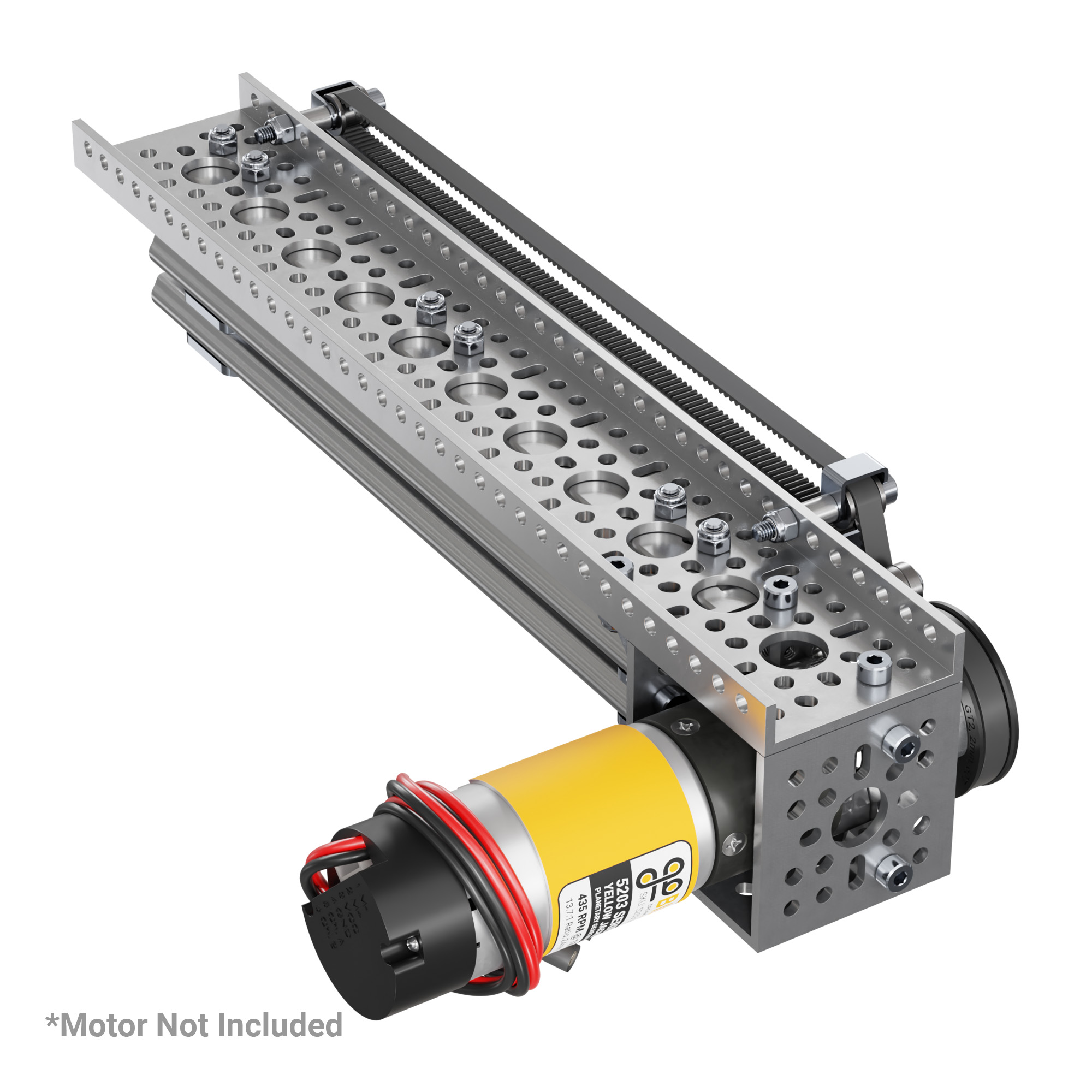 4 Stage Viper-Slide Kit (Belt-Driven, 240mm Slides) - goBILDA®