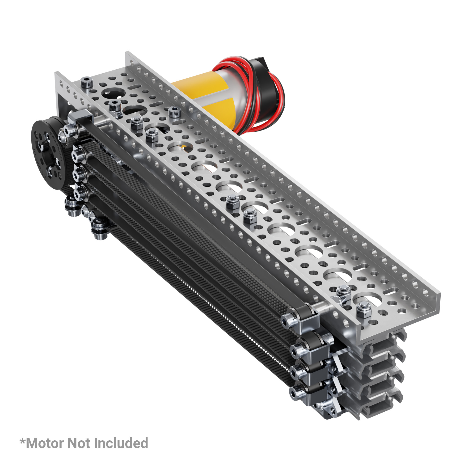 4 Stage Viper-Slide Kit (Belt-Driven, 240mm Slides) - goBILDA®