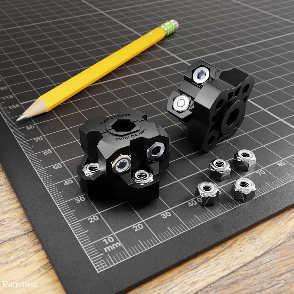 ハロカプ 1315 Series Polycarbonate Hyper Hub (8mm REX™ Bore) - 2 Pack