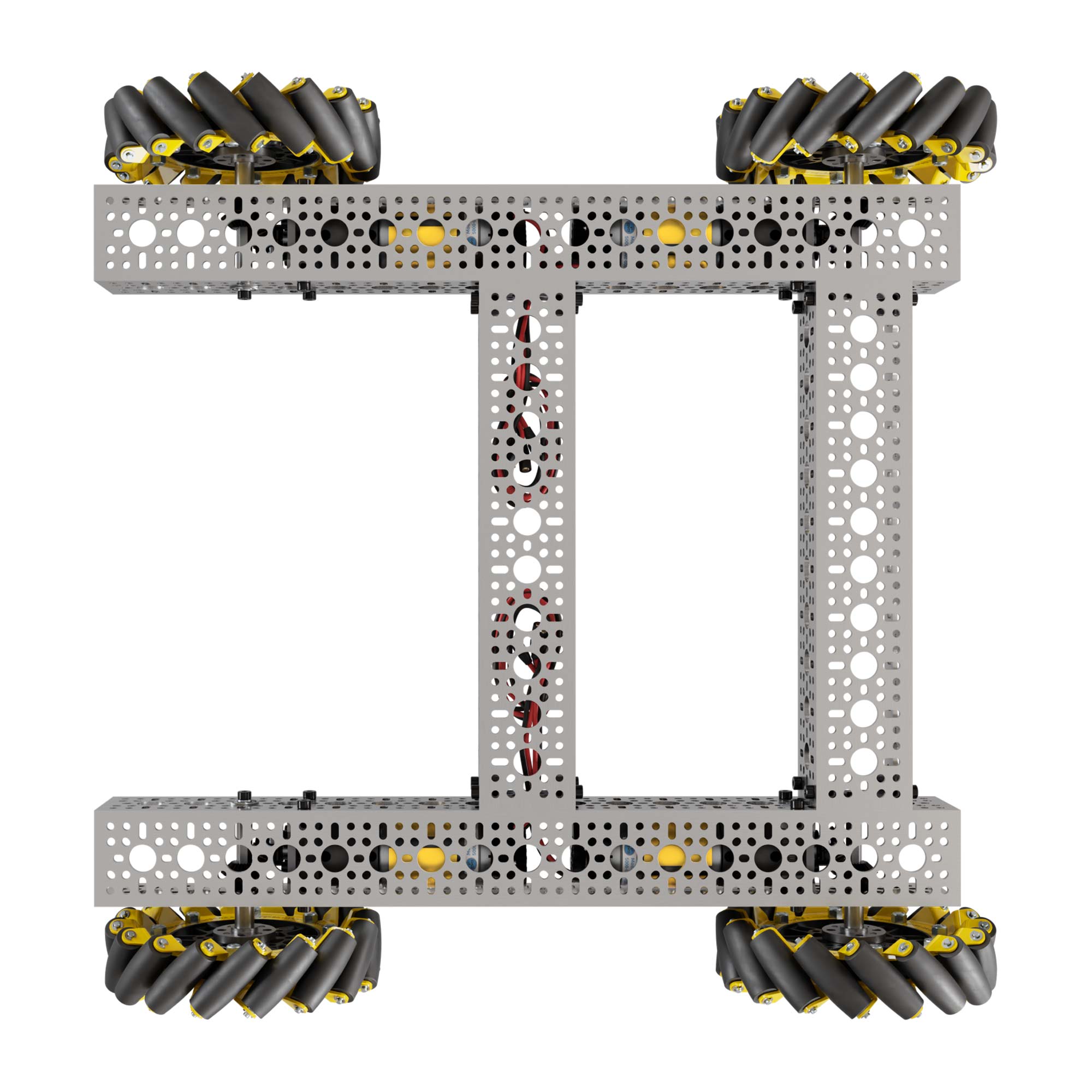 INGRACE Velena Mobile Iron MBS002A-G グレー Strafer® Chassis Kit (104mm GripForce™ Mecanum Wheels