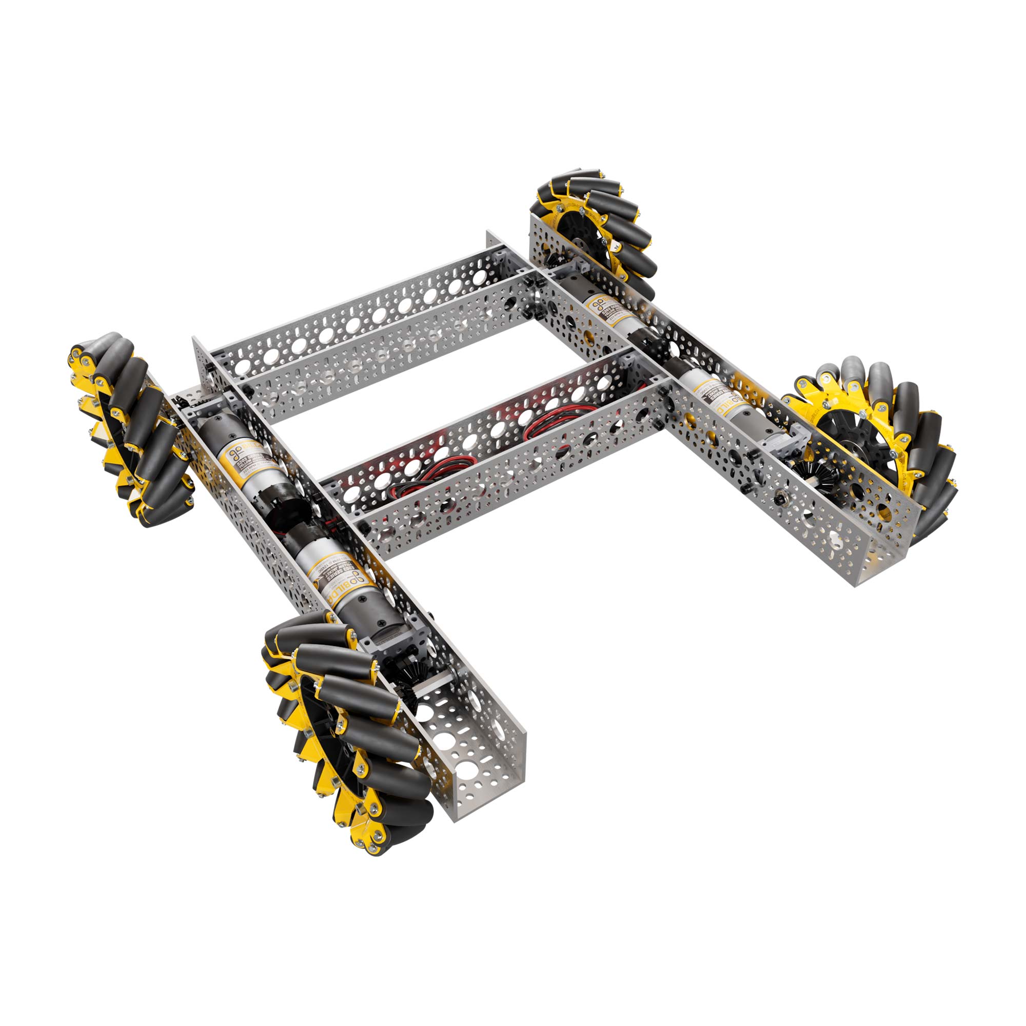 Körper. Konstruktionen Strafer® Chassis Kit (140mm Mecanum Wheels) - goBILDA®
