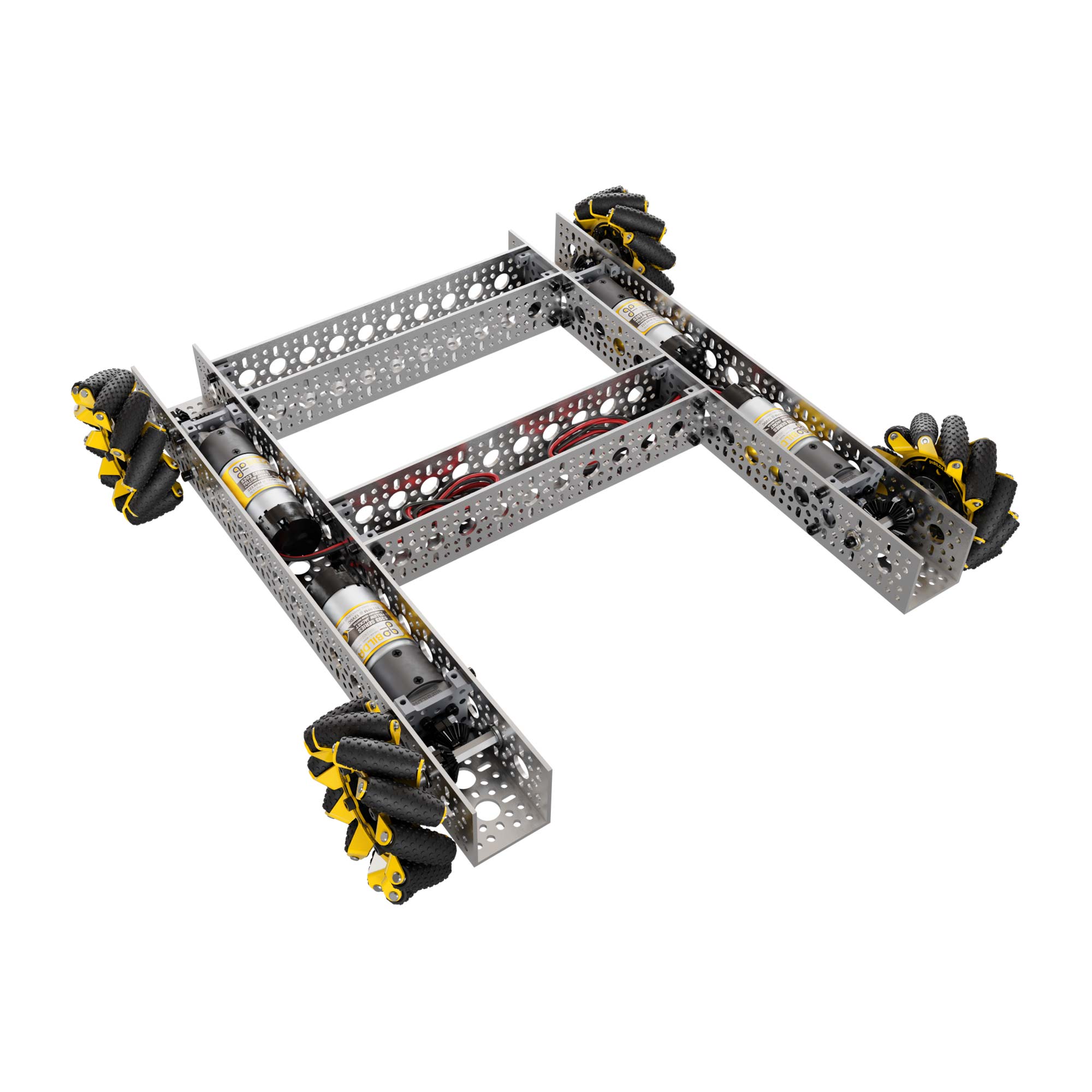 Strafer® Chassis Kit (104mm GripForce™ Mecanum Wheels