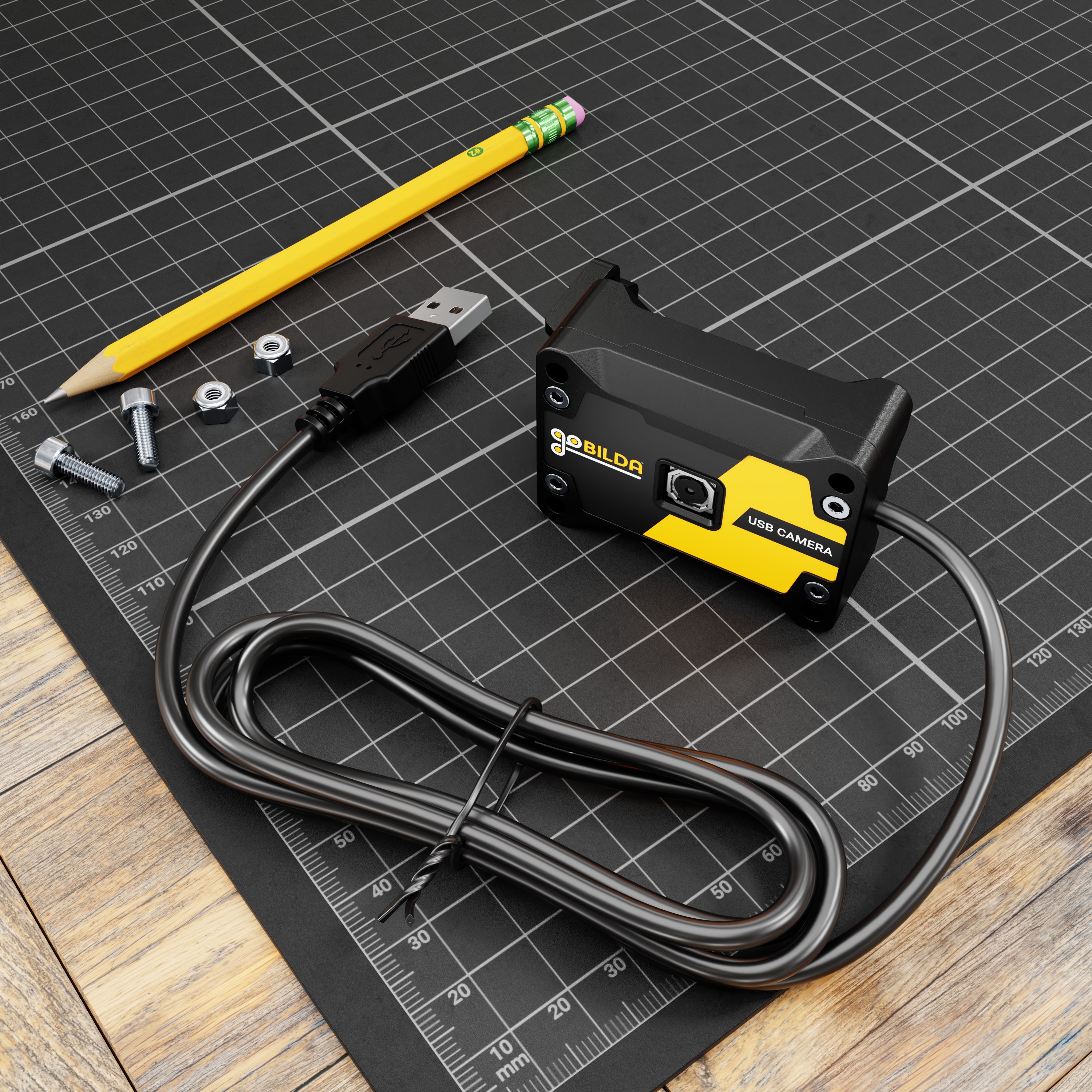 Rolling Shutter USB Camera with goBILDA® Case (30 FPS)