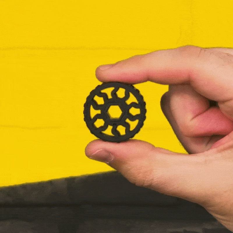 GripForce Gecko™ Wheel (8mm REX™ Bore, 32mm Diameter)