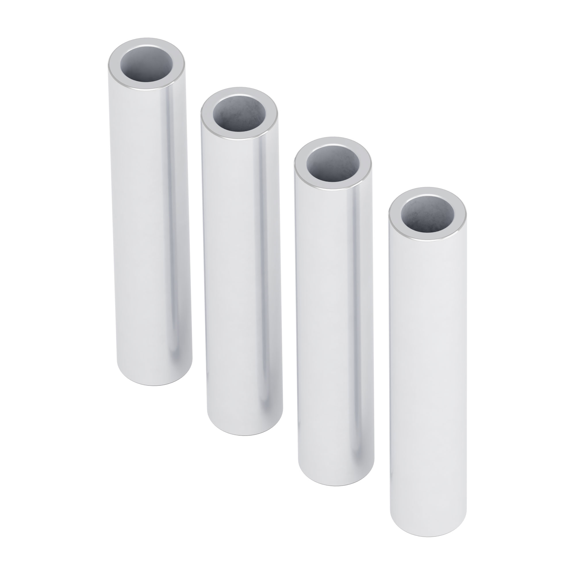 【未使用】μ-DIMENSION_UDI-302-1M 1502 Series 4mm ID Spacer (6mm OD, 32mm Length) - 4 Pack - goBILDA®