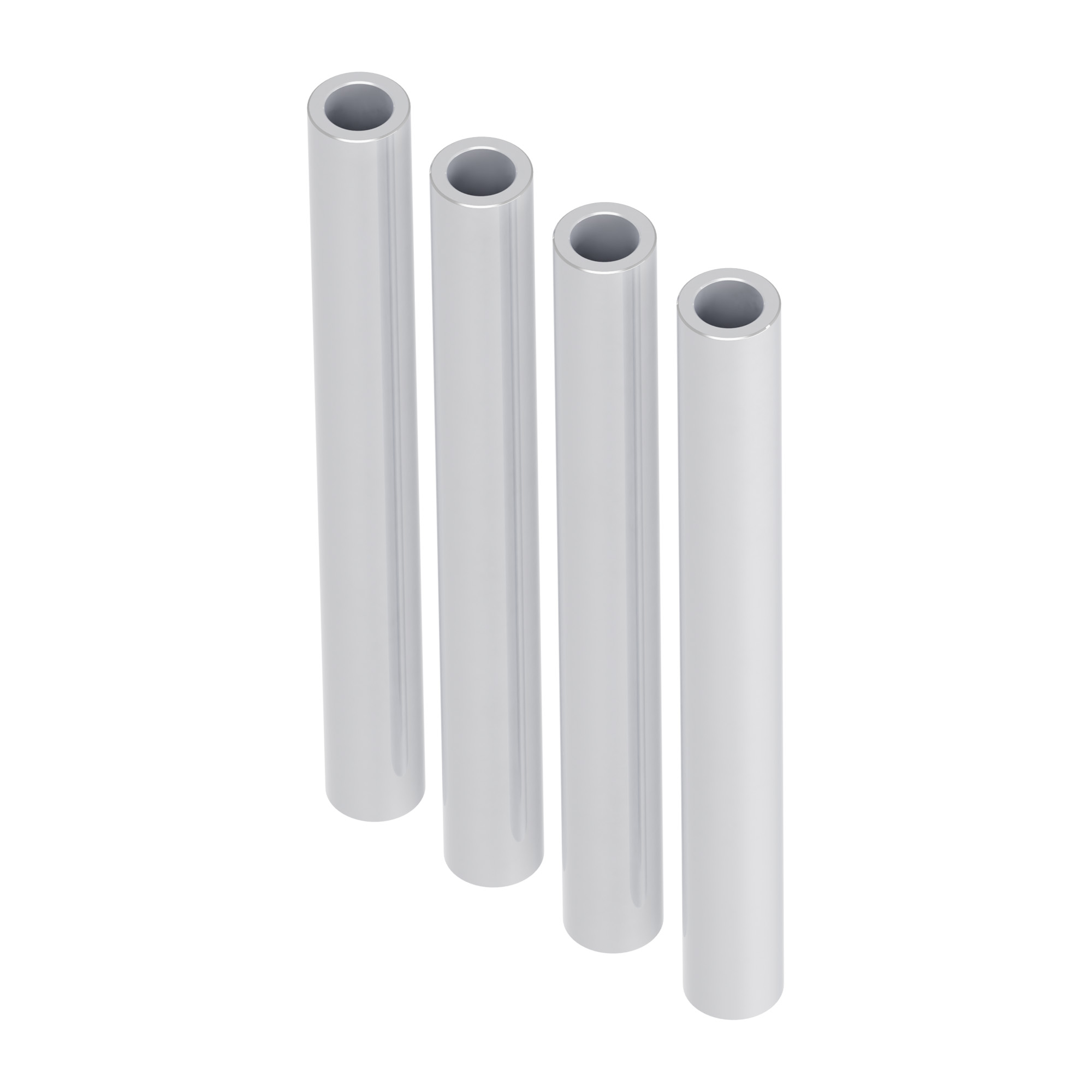 1502 Series 4mm ID Spacer (6mm OD, 56mm Length) - 4 Pack - goBILDA®