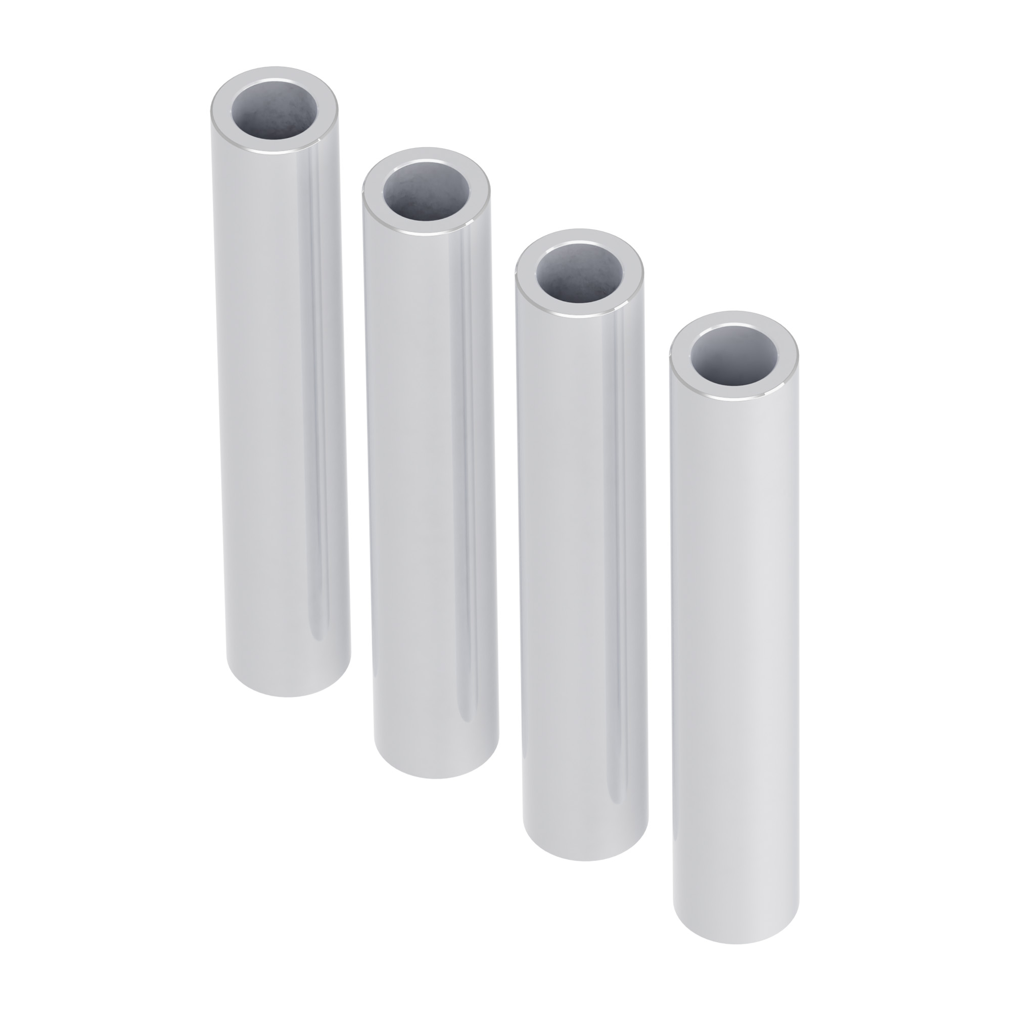 1502 Series 4mm ID Spacer (6mm OD, 36mm Length) - 4 Pack - goBILDA®