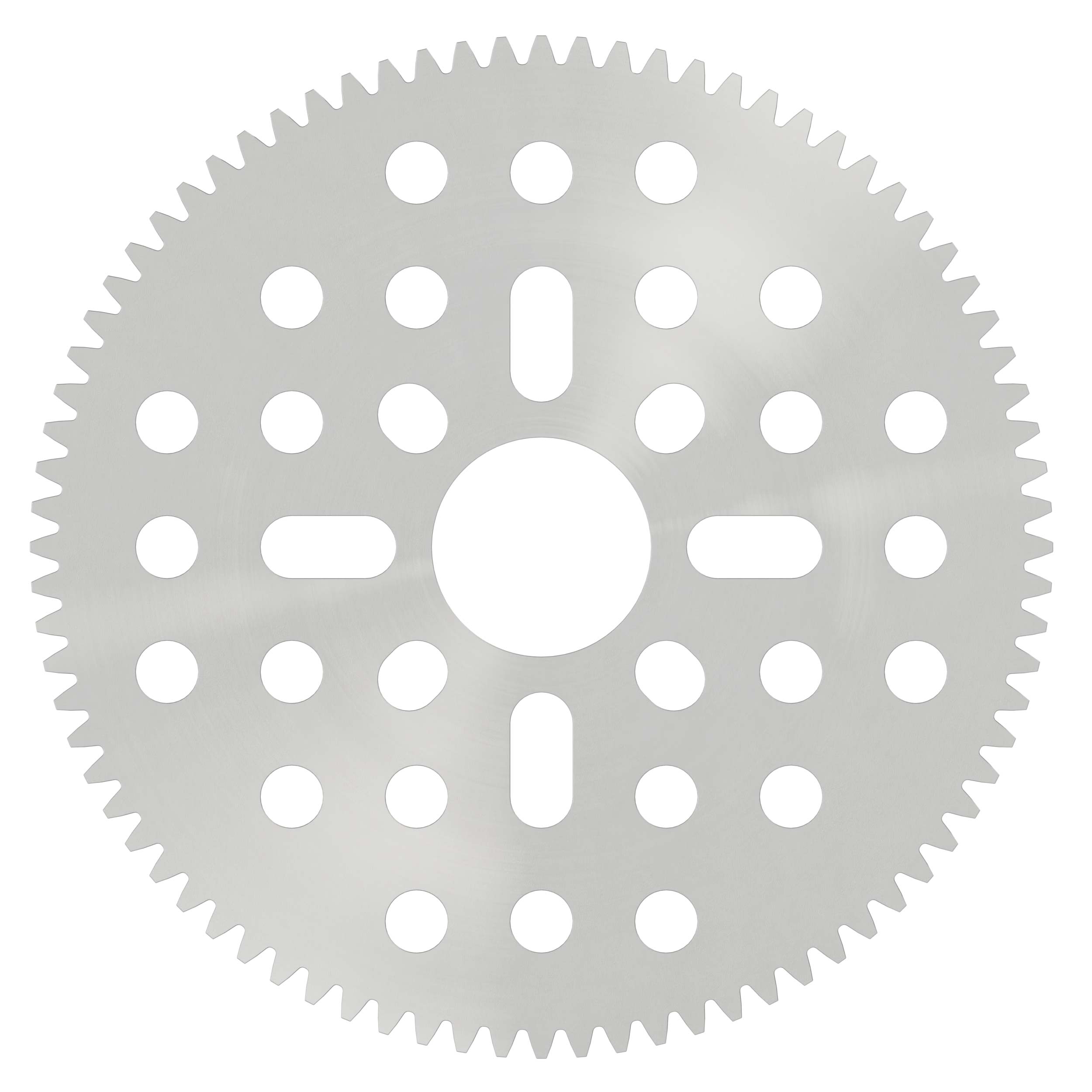 2302 Series Aluminum, MOD 0.8, Hub Mount Gear (14mm Bore, 80