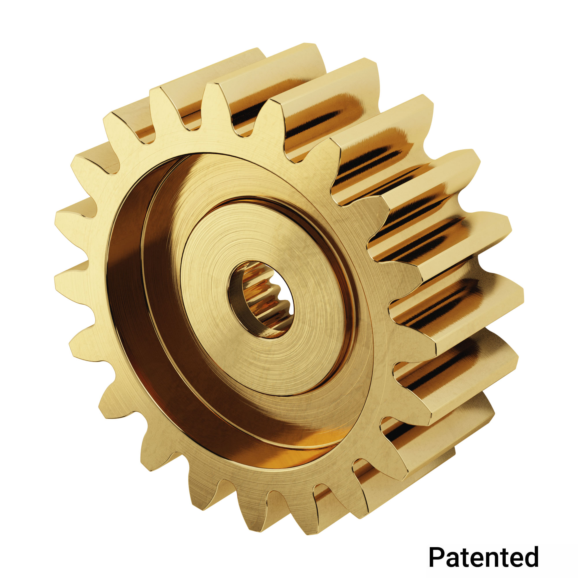 2305 Series Brass, MOD 0.8, Servo Gear (25 Tooth Spline, 20 Tooth