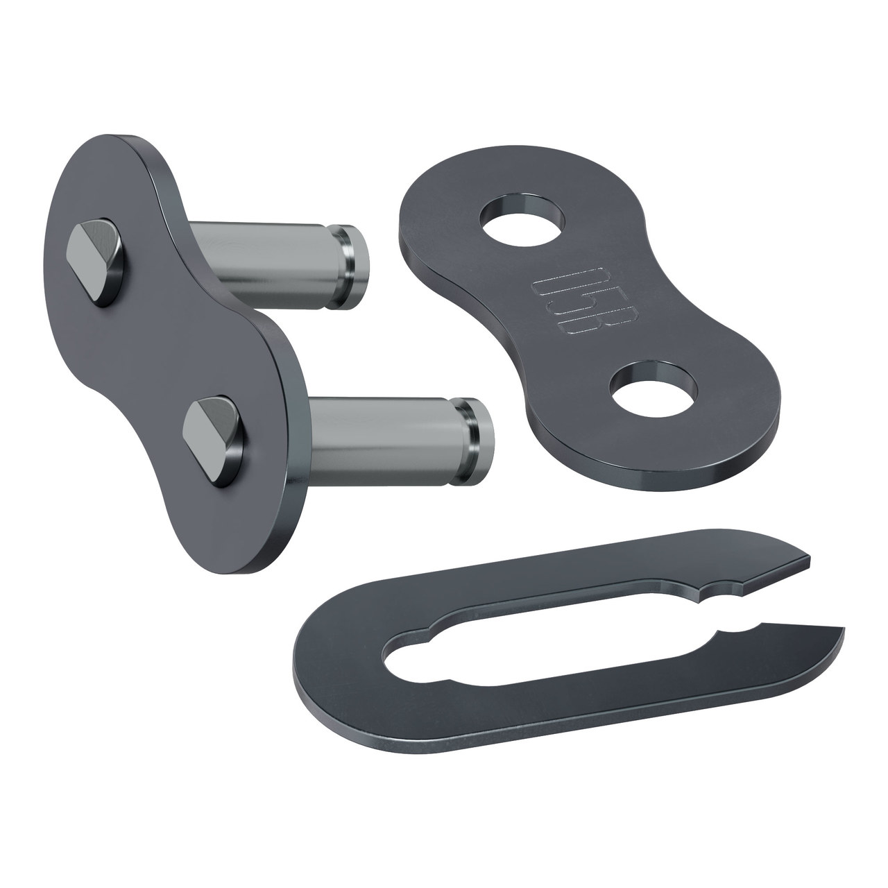 Peaceさま専用　Chapado en Laton 　ヘアラインコンビ　Hc 8mm Pitch Steel Chain Connecting Link - 6 Pack - goBILDA®
