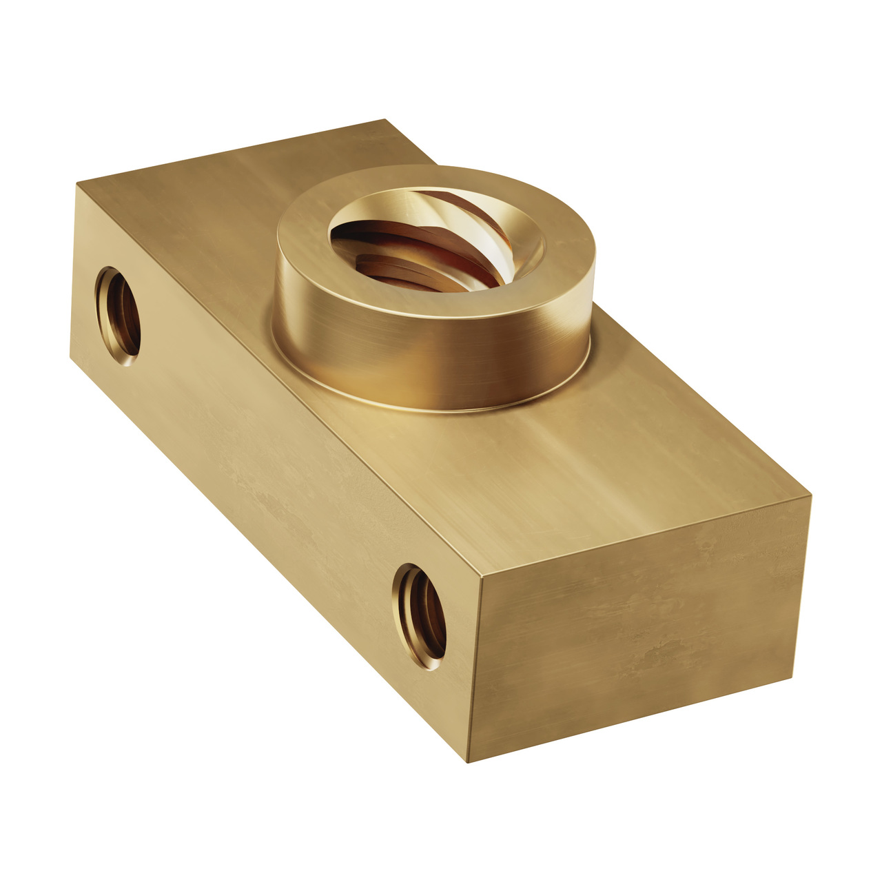 ピアス　No.4885 3508 Series Lead Screw Nut for V-Guide (8mm Lead, 4 Start, 14mm