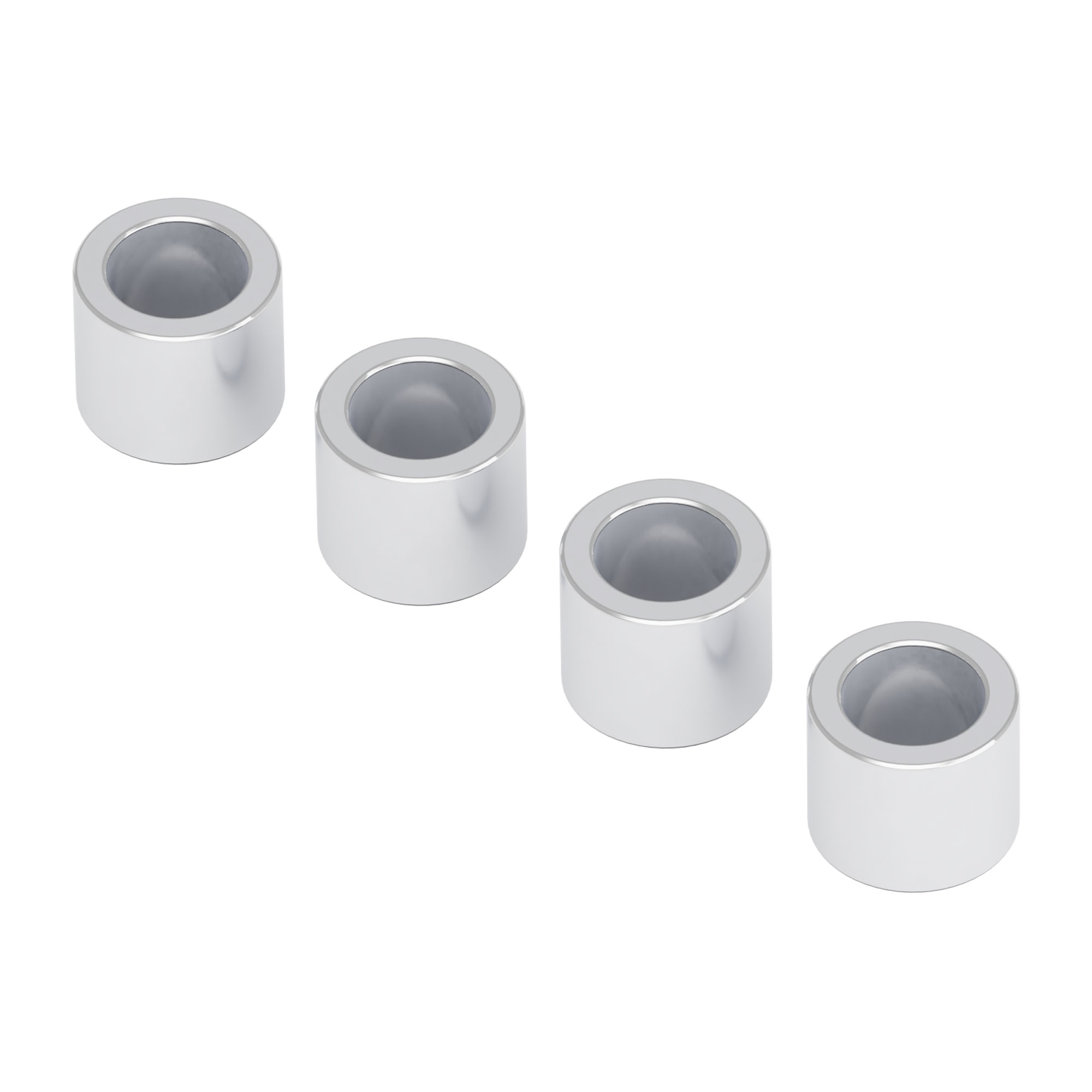 パーツ ko_chan.0324 1502 Series 4mm ID Spacer (6mm OD, 5mm Length) - 4 Pack - goBILDA®
