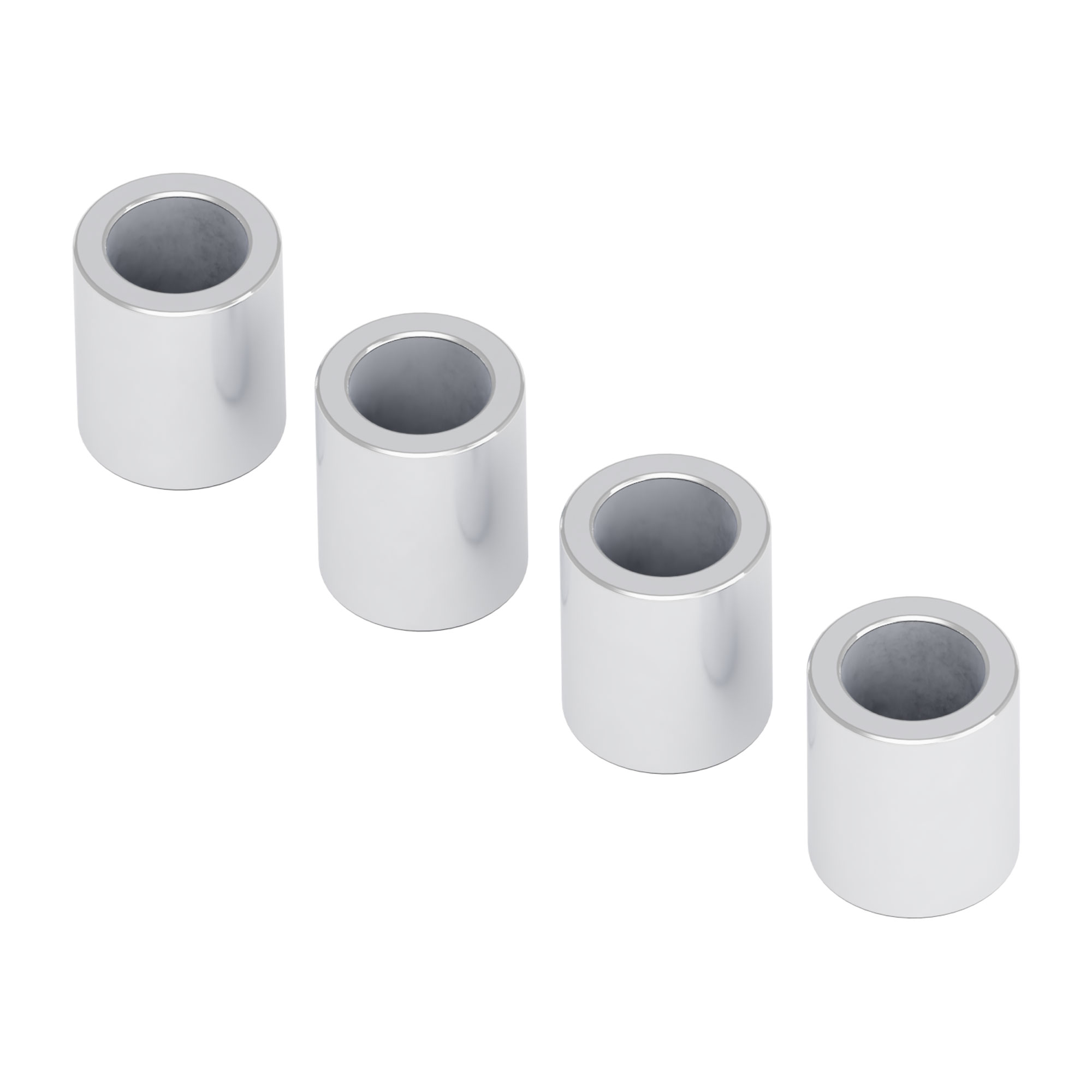 1502 Series 4mm ID Spacer (6mm OD, 7mm Length) - 4 Pack - goBILDA®