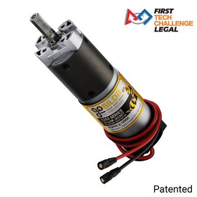 5203 Series Yellow Jacket Planetary Gear Motor (139:1 Ratio