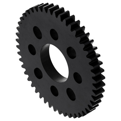 48 Tooth Hub-Mount Gear (MOD 0.8, 4mm Thick Acetal) - goBILDA®