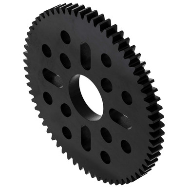 64 Tooth Hub-Mount Gear (MOD 0.8, 4mm Thick Acetal) - goBILDA®