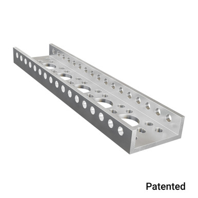 1143 Series Mini Low-Side U-Channel (5 Hole, 144mm Length) - goBILDA®