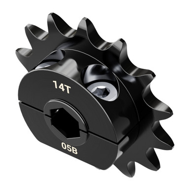 CaseLabs Merlin SM8 ジャンク 8mm Pitch Steel Clamping Sprocket (8mm REX® Bore, 14 Tooth)