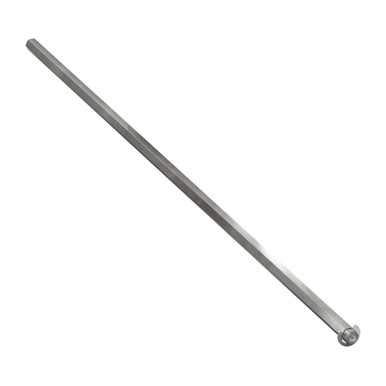 8mm REX® Shaft with E-Clip (Stainless Steel, 432mm Length) - goBILDA®