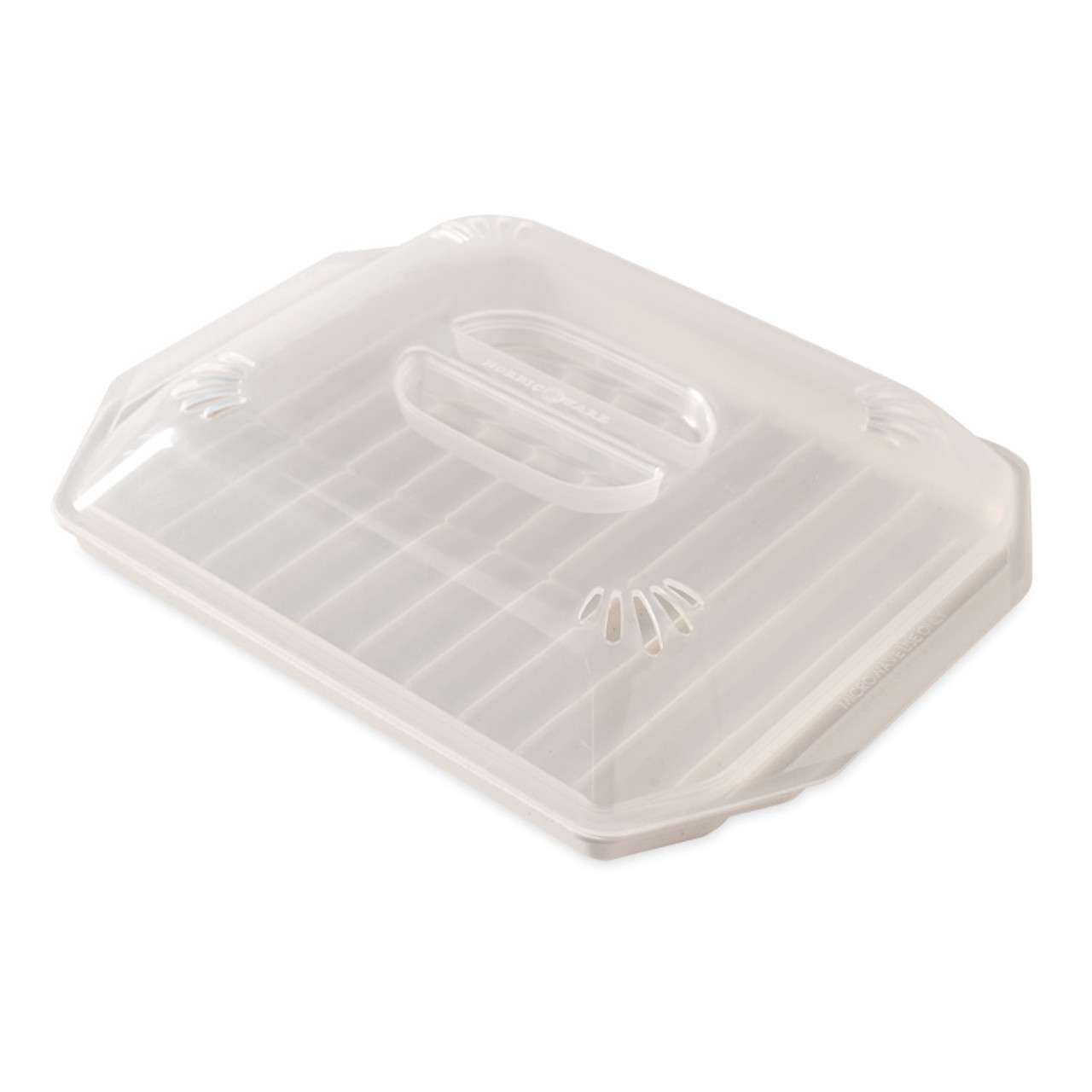 Compact Bacon Tray with Lid