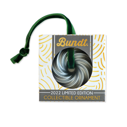 Silver Heritage Bundt ornament