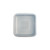 overhead of brilliant 9in square cake pan with lid on white background