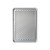 overhead of brilliant half sheet with rack on white background