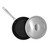 Nordic Ware Basalt 12-inch sauté skillet with matching lid, black non-stick surface, aluminum cookware set