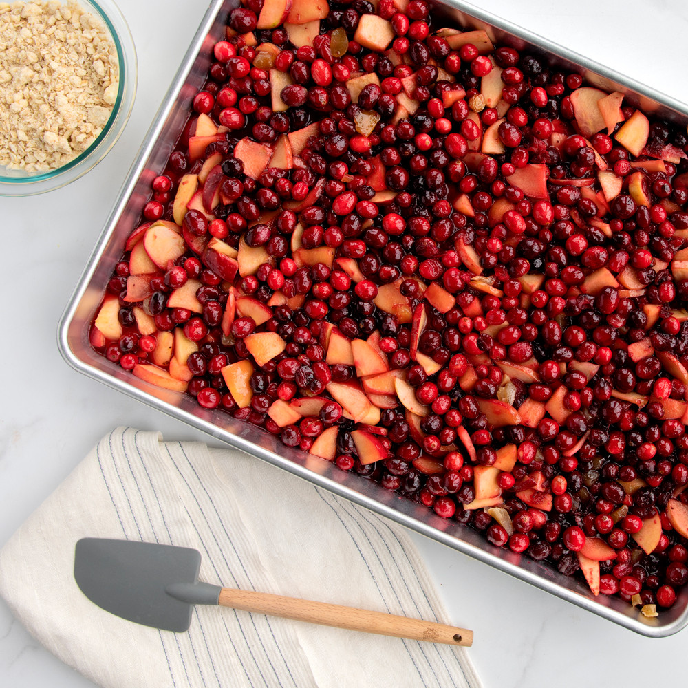 big batch pan with berries