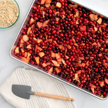 big batch pan with berries