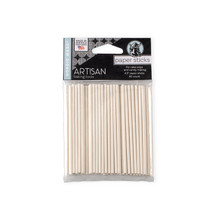 Nordic Ware white cake pop sticks package, 50 count wooden sticks for baking cake pops