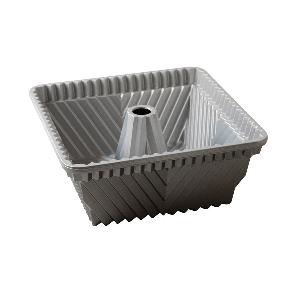 Interior of Bundt Squared Pan