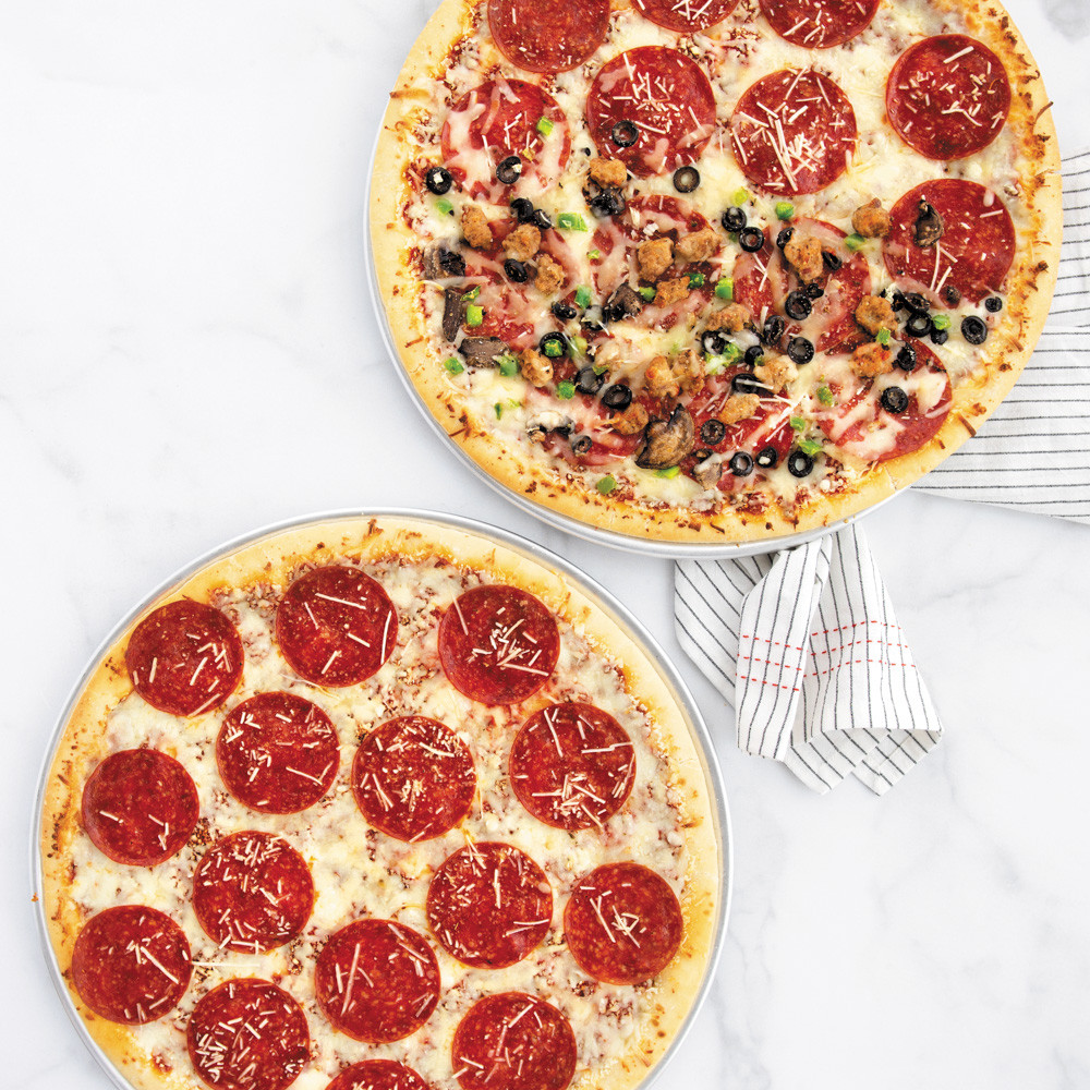 Traditional and Crisper Pizza Pan Set | Aluminum Pizza Pan