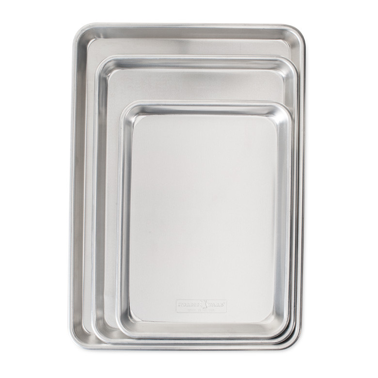 NORDICWARE ノルディックウエア ベーキングセット バット トレイ Naturals® 3 Piece Baker's Delight Set | Aluminum Baking Sheets