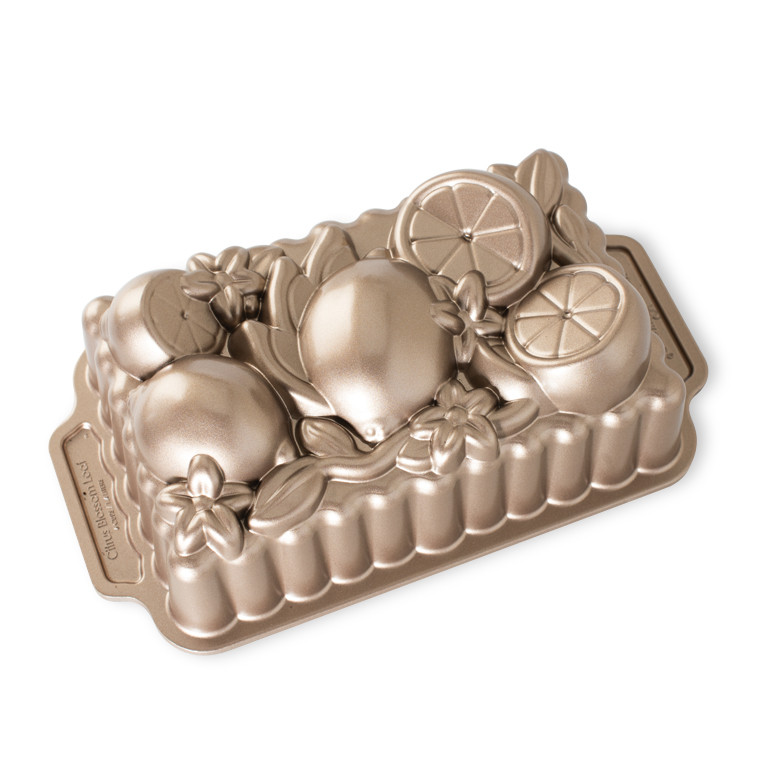 Citrus Blossom Loaf Pan | Cast Aluminum Bakeware | Nordic Ware
