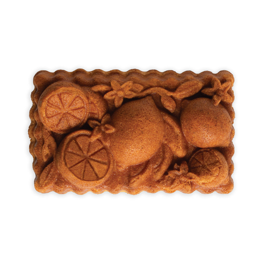 Citrus Blossom Loaf Pan | Cast Aluminum Bakeware | Nordic Ware