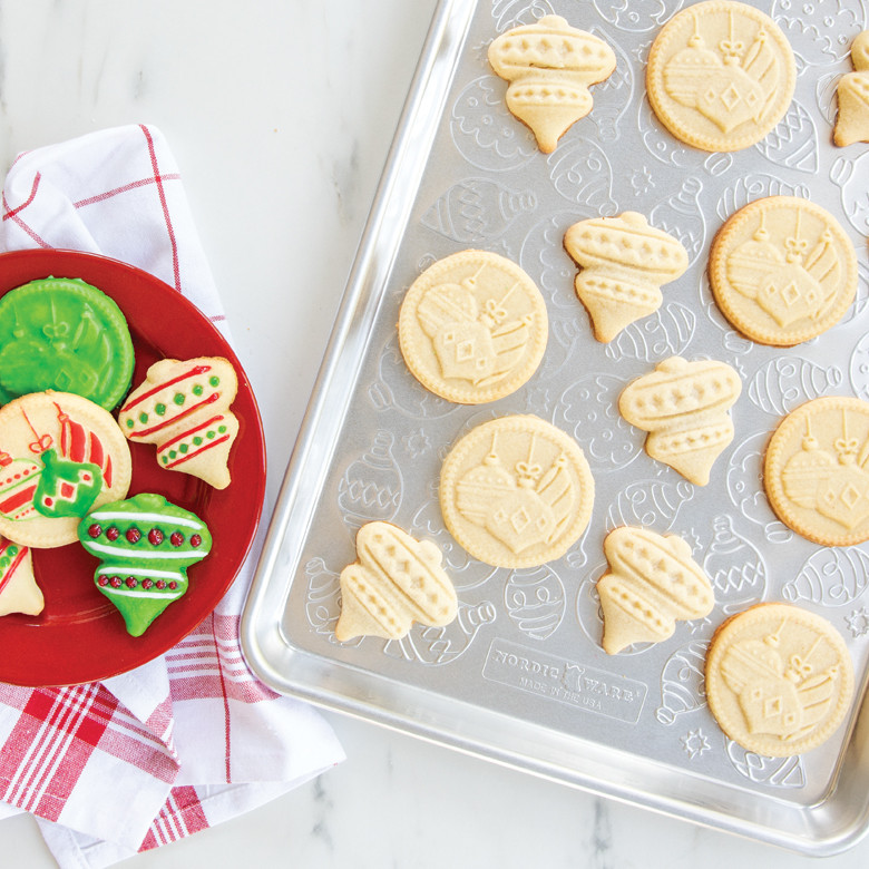 Yuletide Cookie Stamps | Holiday Bakeware Accessories | Nordic Ware